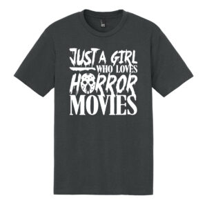 GLHT25A Girl Loves Horror Tee