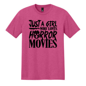 GLHT25A Girl Loves Horror Tee