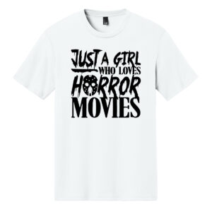 GLHT25A Girl Loves Horror Tee