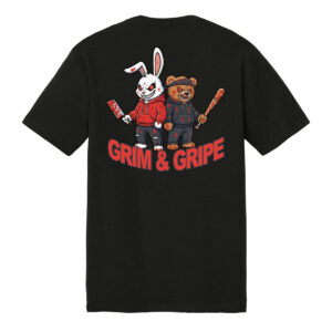 GGLT25A Grim and Gripe Logo Tee