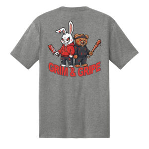 GGLT25A Grim and Gripe Logo Tee