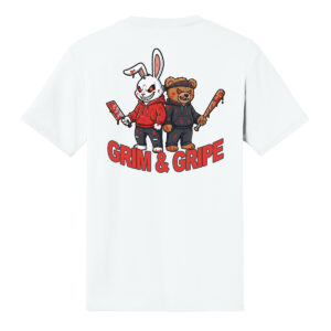 GGLT25A Grim and Gripe Logo Tee