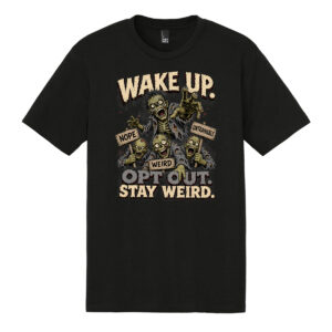 OOZ25A Opt Out Zombie Tee